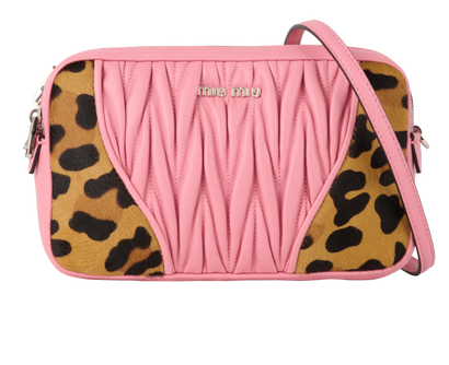 Animalier Matelasse Camera Bag, front view